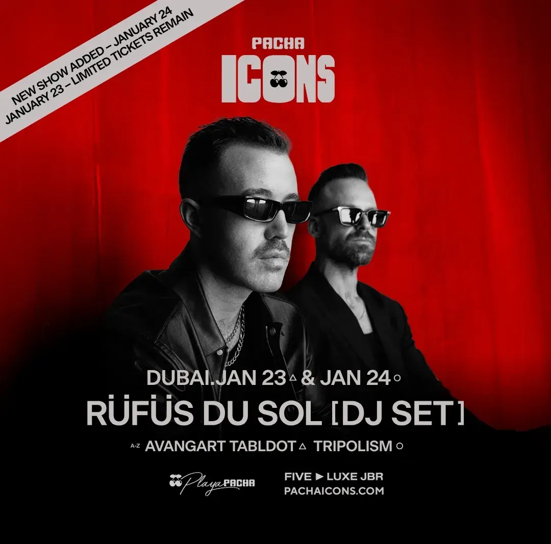 RUFUS DU SOL PACHA ICONS